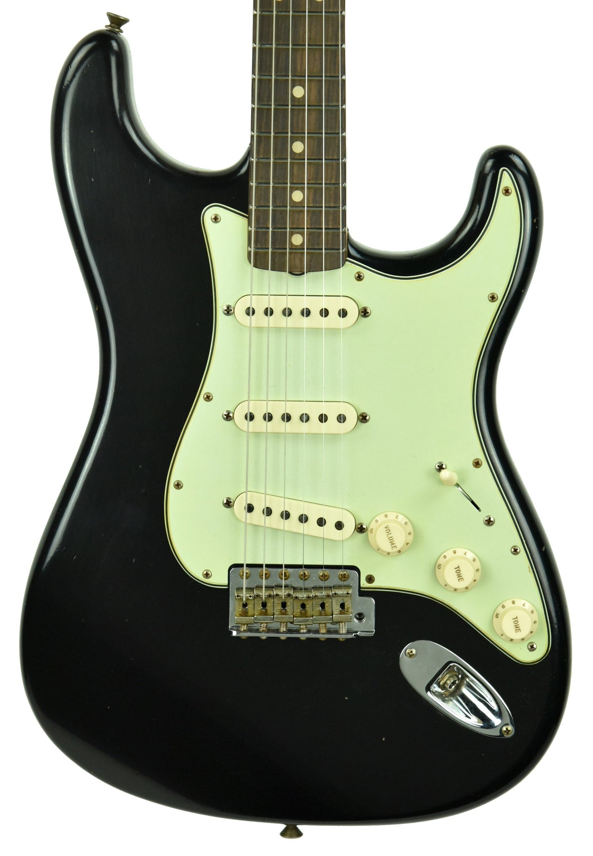 Fender Custom Shop 63 Stratocaster Journeyman Relic in Black R105298