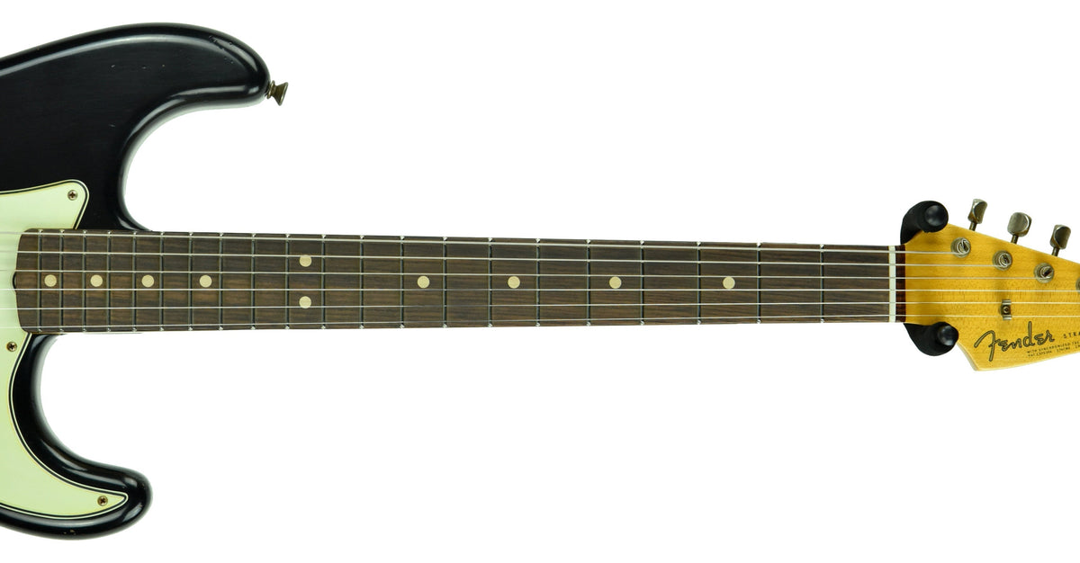 Fender Custom Shop 63 Stratocaster Journeyman Relic in Black R105298