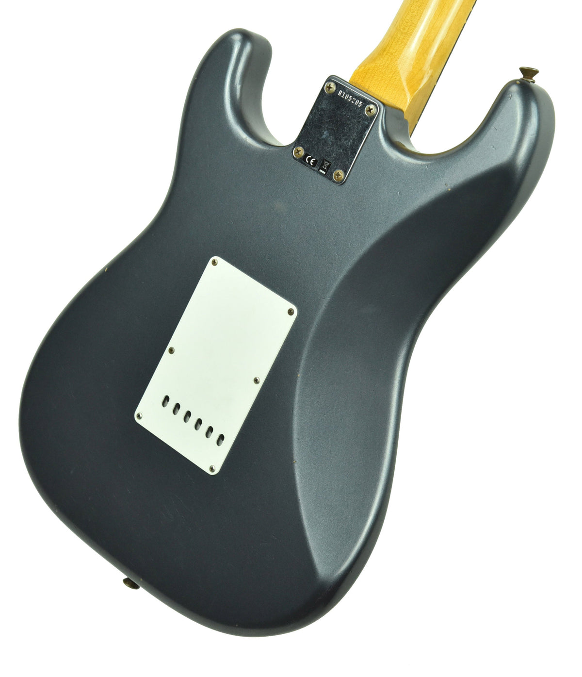 Fender Custom Shop 63 Stratocaster Journeyman Relic in Charcoal Frost Metallic R105205