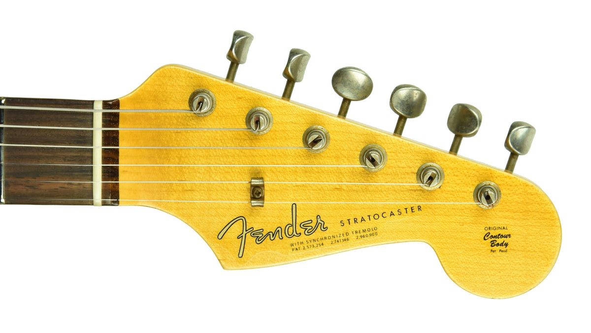 Fender Custom Shop 63 Stratocaster Journeyman Relic in Charcoal Frost Metallic R105205