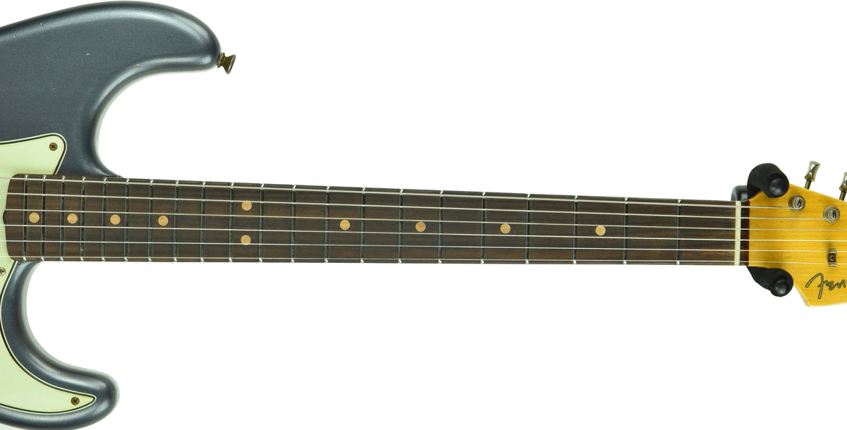 Fender Custom Shop 63 Stratocaster Journeyman Relic in Charcoal Frost Metallic R105205