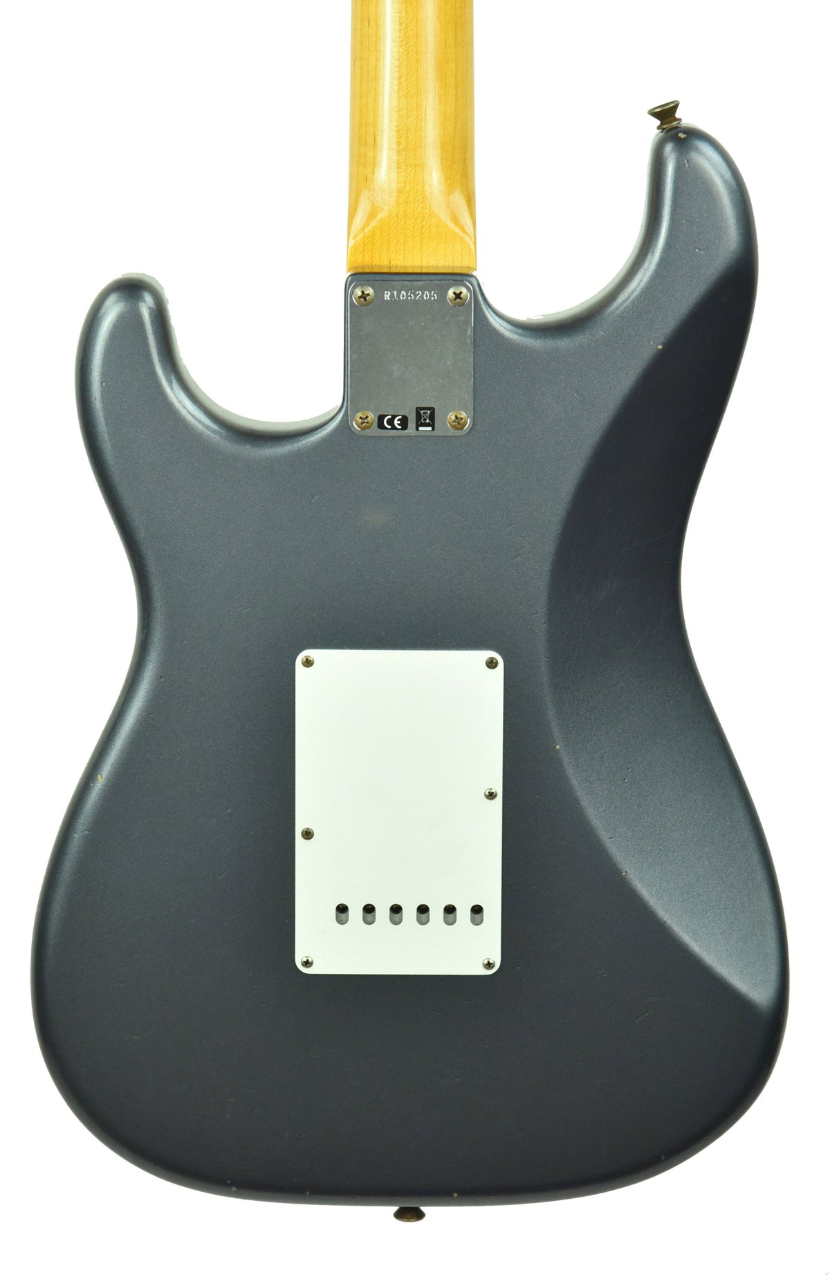 Fender Custom Shop 63 Stratocaster Journeyman Relic in Charcoal Frost Metallic R105205