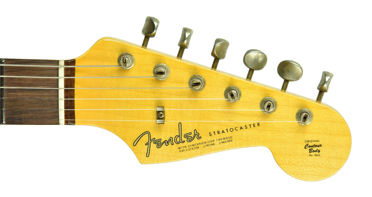 Fender Custom Shop 63 Stratocaster Journeyman Relic in Chocolate 3 Tone Sunburst R105333