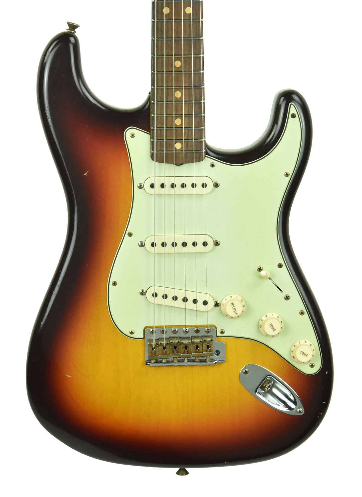 Fender Custom Shop 63 Stratocaster Journeyman Relic in Chocolate 3 Tone Sunburst R105333
