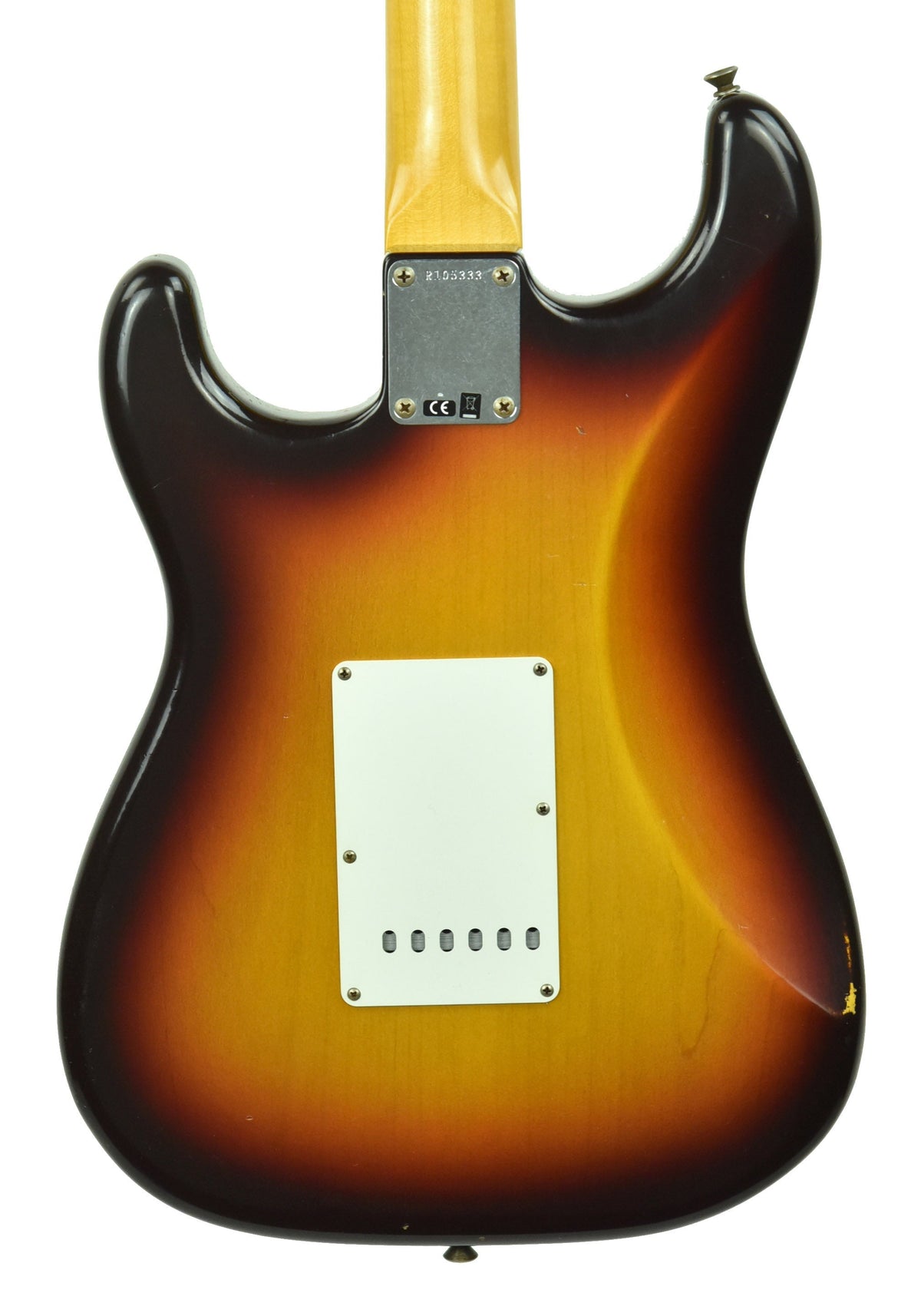Fender Custom Shop 63 Stratocaster Journeyman Relic in Chocolate 3 Tone Sunburst R105333