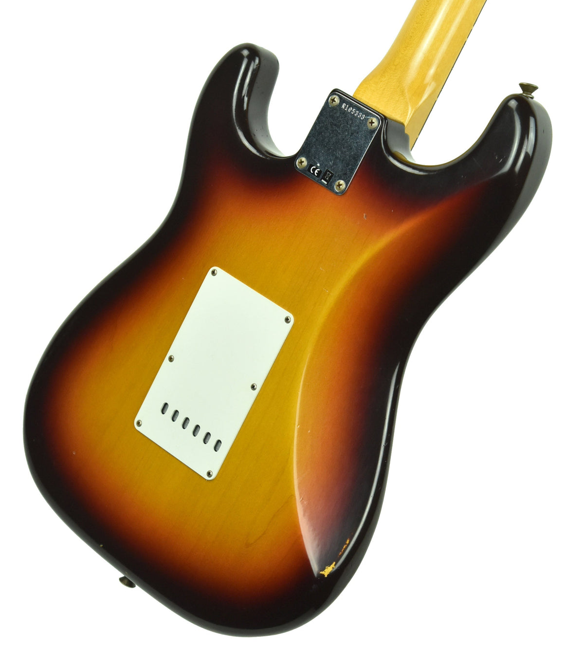 Fender Custom Shop 63 Stratocaster Journeyman Relic in Chocolate 3 Tone Sunburst R105333