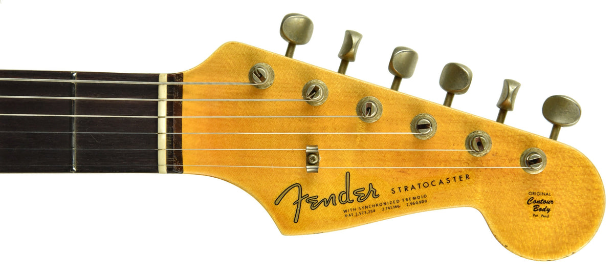 Fender Custom Shop 63 Stratocaster Journeyman Relic in Daphne Blue R107926