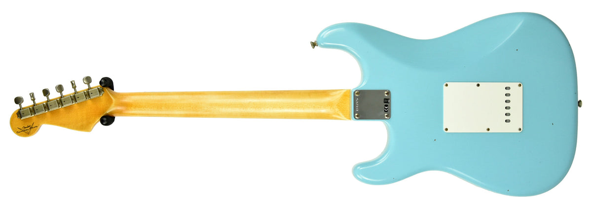 Fender Custom Shop 63 Stratocaster Journeyman Relic in Daphne Blue R107926