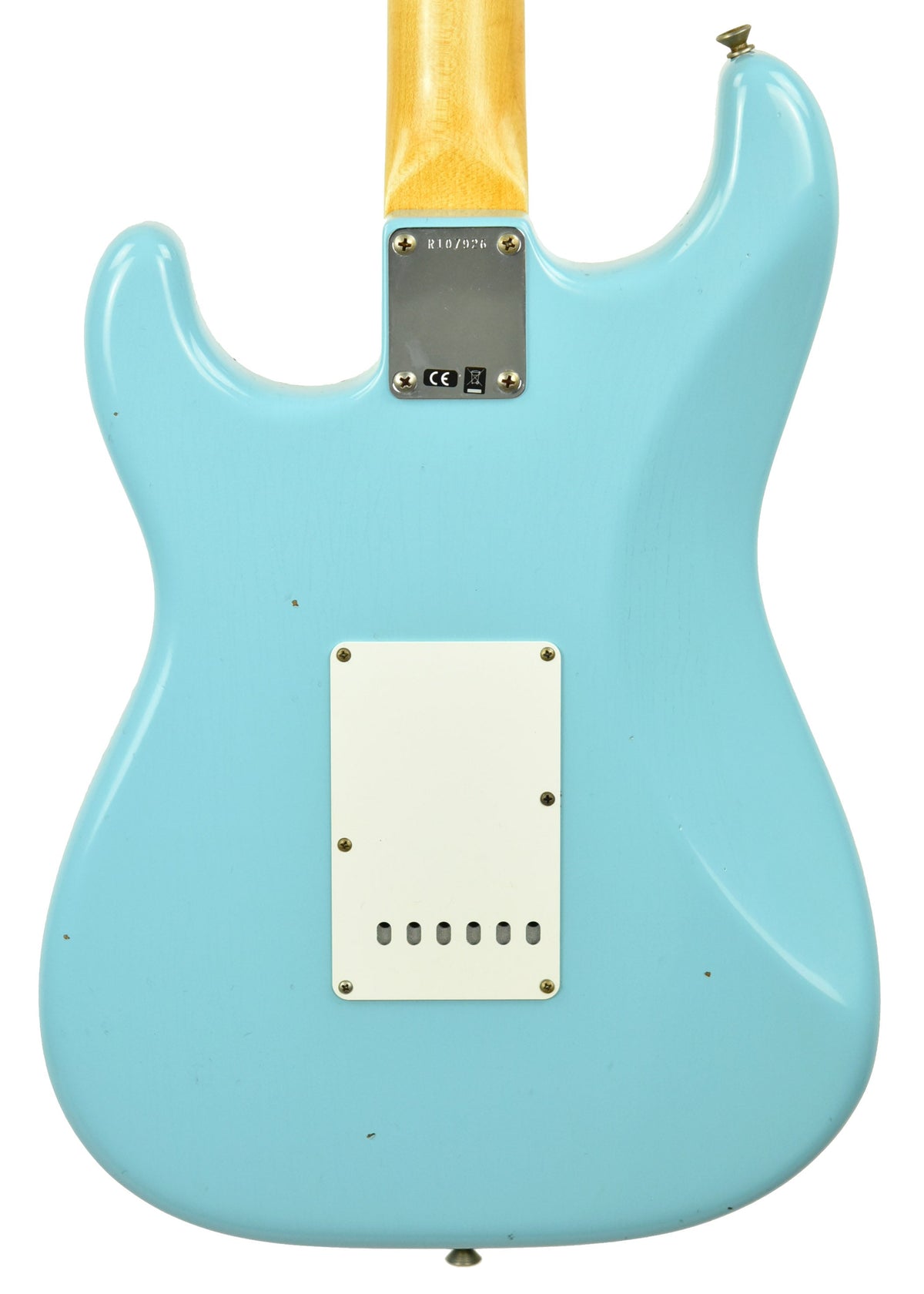 Fender Custom Shop 63 Stratocaster Journeyman Relic in Daphne Blue R107926