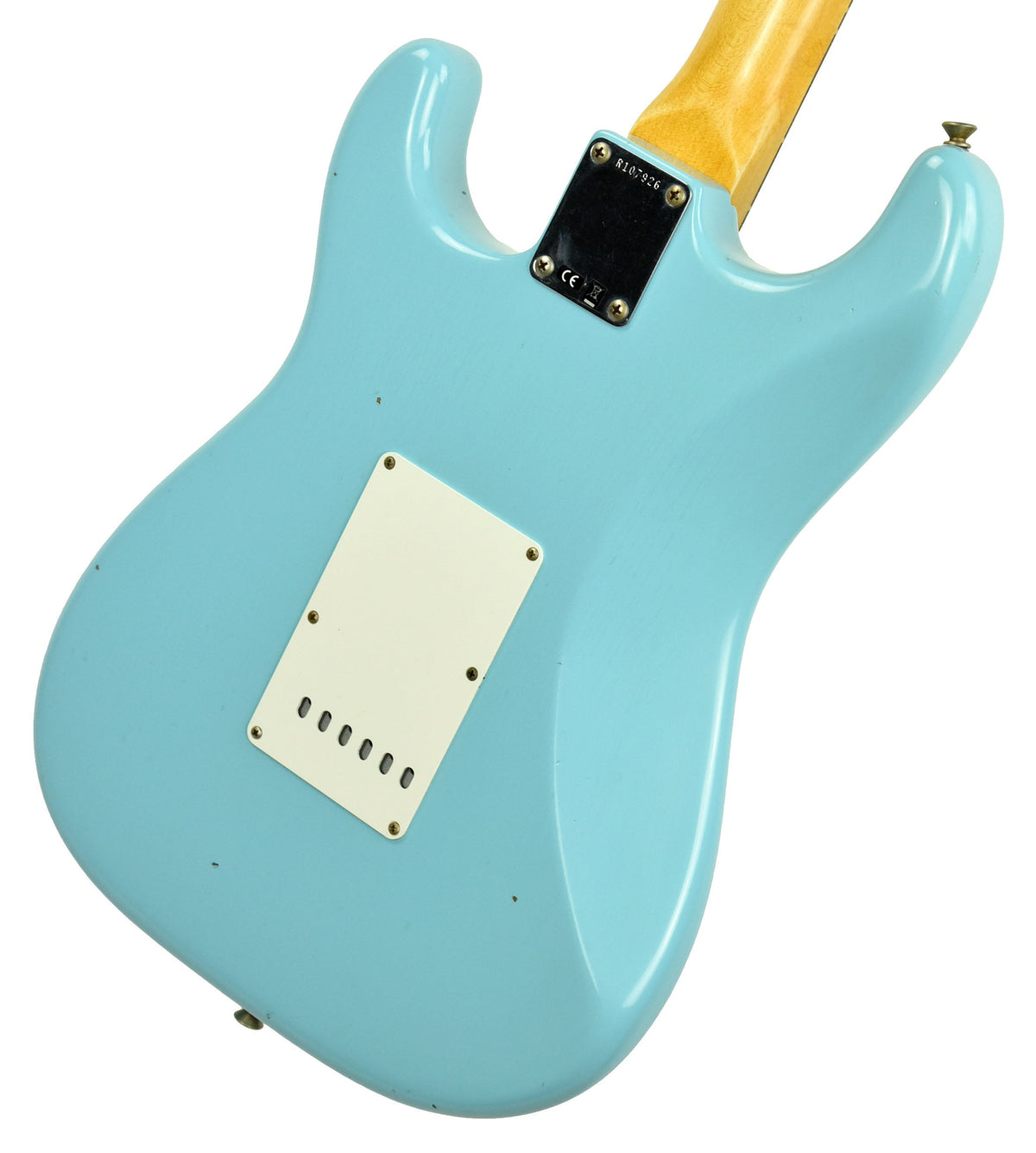 Fender Custom Shop 63 Stratocaster Journeyman Relic in Daphne Blue R107926