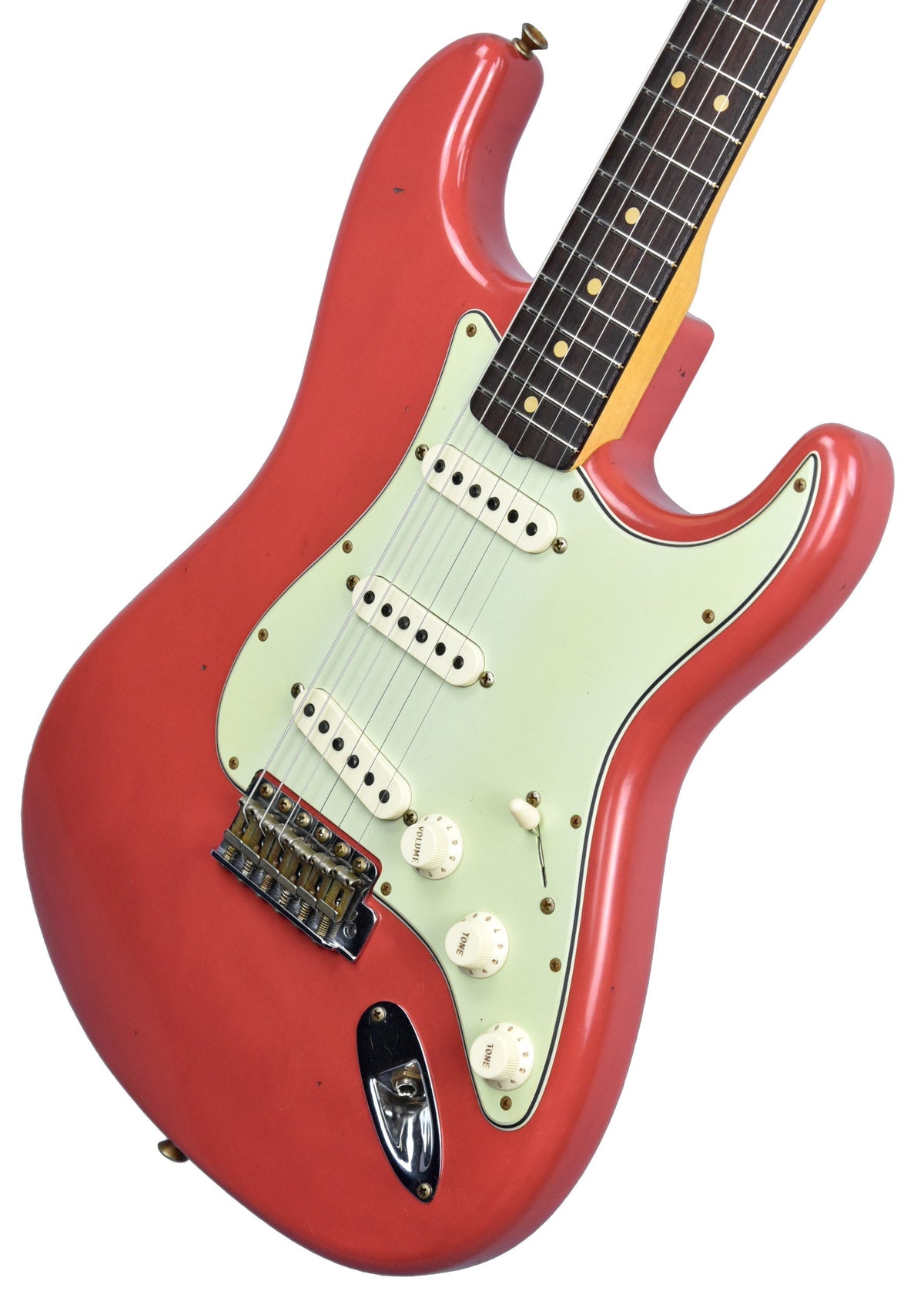 Fender Custom Shop 1963 Stratocaster Journeyman in Fiesta Red R108144