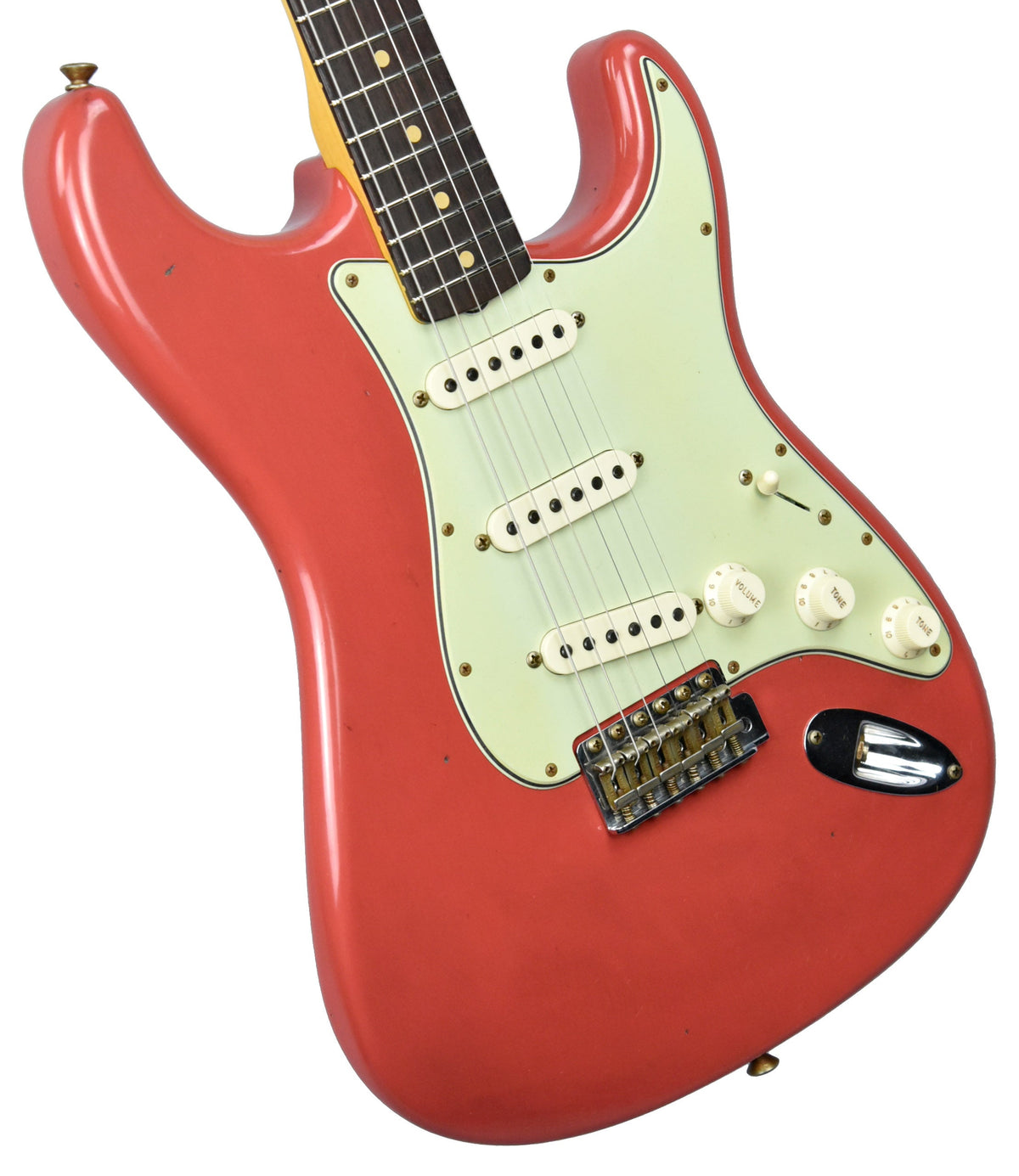 Fender Custom Shop 1963 Stratocaster Journeyman in Fiesta Red R108144