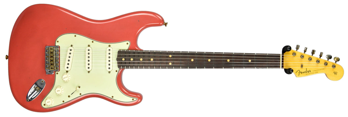 Fender Custom Shop 1963 Stratocaster Journeyman in Fiesta Red R108144