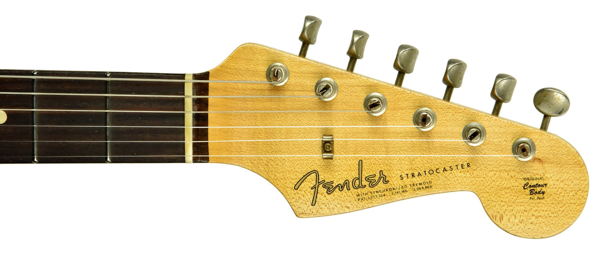 Fender Custom Shop 1963 Stratocaster Relic in Aged Olympic White R107946