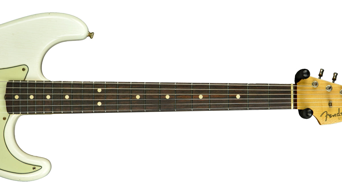 Fender Custom Shop 1963 Stratocaster Relic in Aged Olympic White R107946