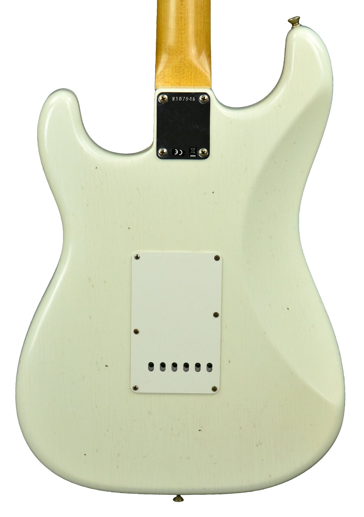 Fender Custom Shop 1963 Stratocaster Relic in Aged Olympic White R107946