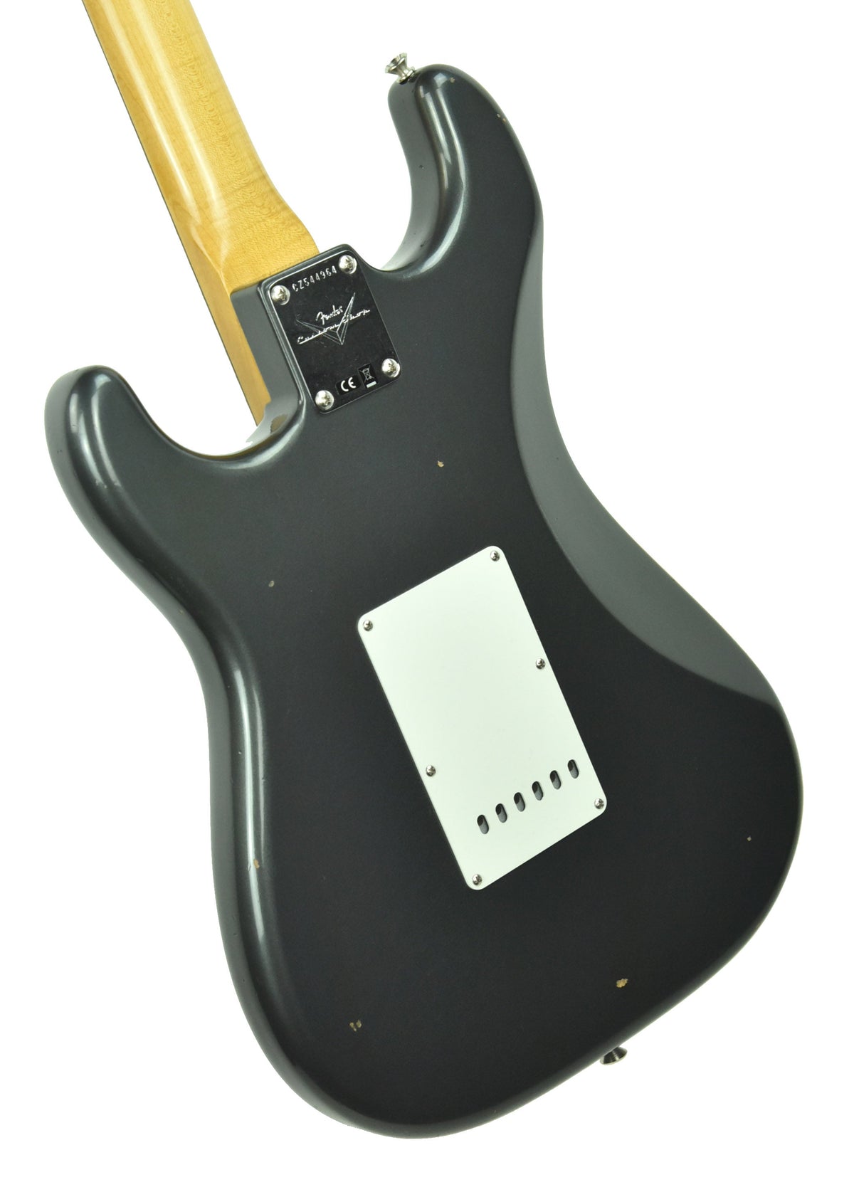Fender Custom Shop 65 Stratocaster Journeyman Relic in Charcoal Frost Metallic CZ544964