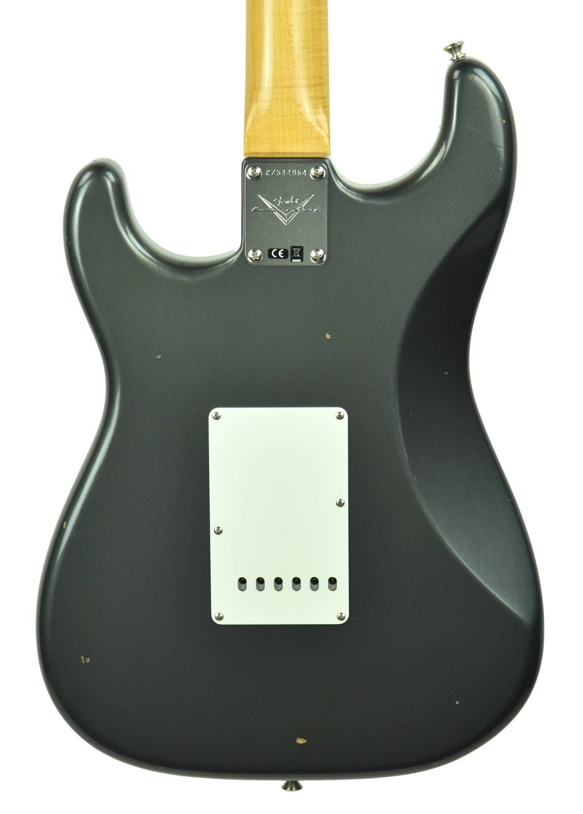 Fender Custom Shop 65 Stratocaster Journeyman Relic in Charcoal Frost Metallic CZ544964