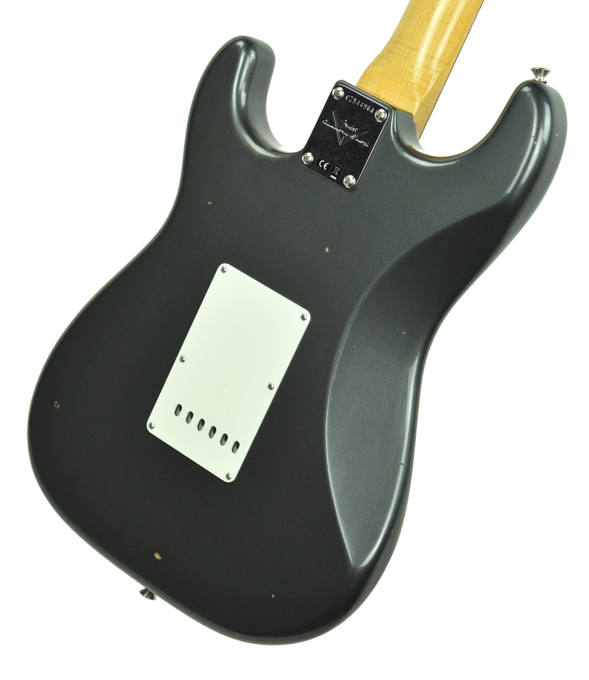 Fender Custom Shop 65 Stratocaster Journeyman Relic in Charcoal Frost Metallic CZ544964