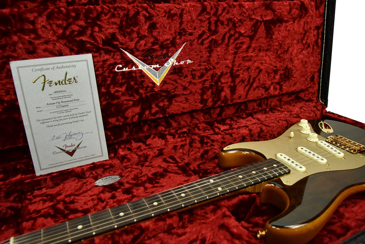 Fender Custom Shop Artisan Figured Rosewood Stratocaster CZ545529