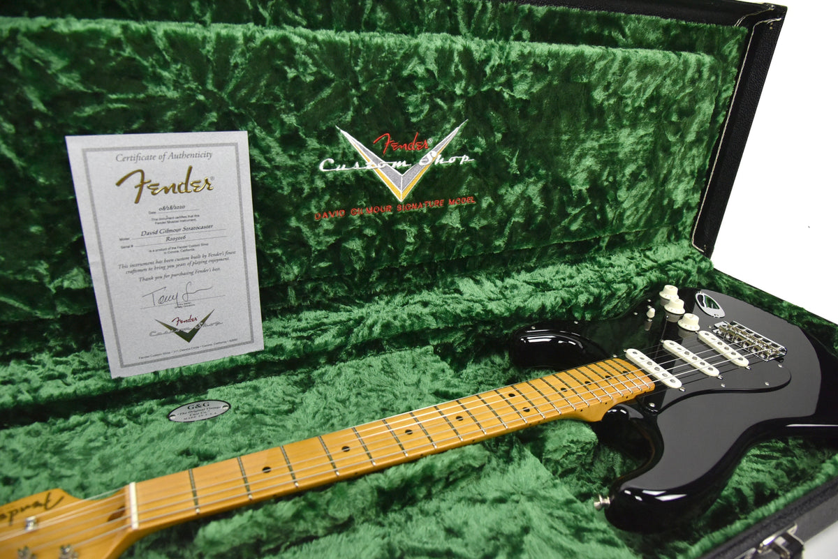 Fender Custom Shop David Gilmour Stratocaster NOS in Black R105016