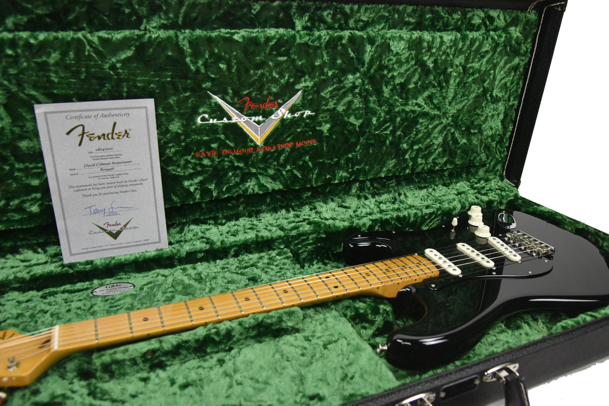 Fender Custom Shop David Gilmour Stratocaster NOS in Black R105496