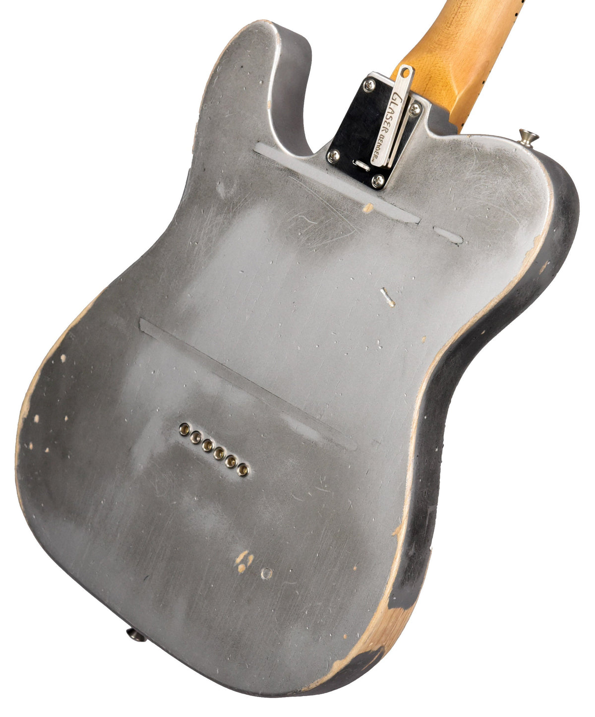 Fender Custom Shop Masterbuilt Brent Mason Telecaster by Kyle McMillan in Flat Silver Satin 5903