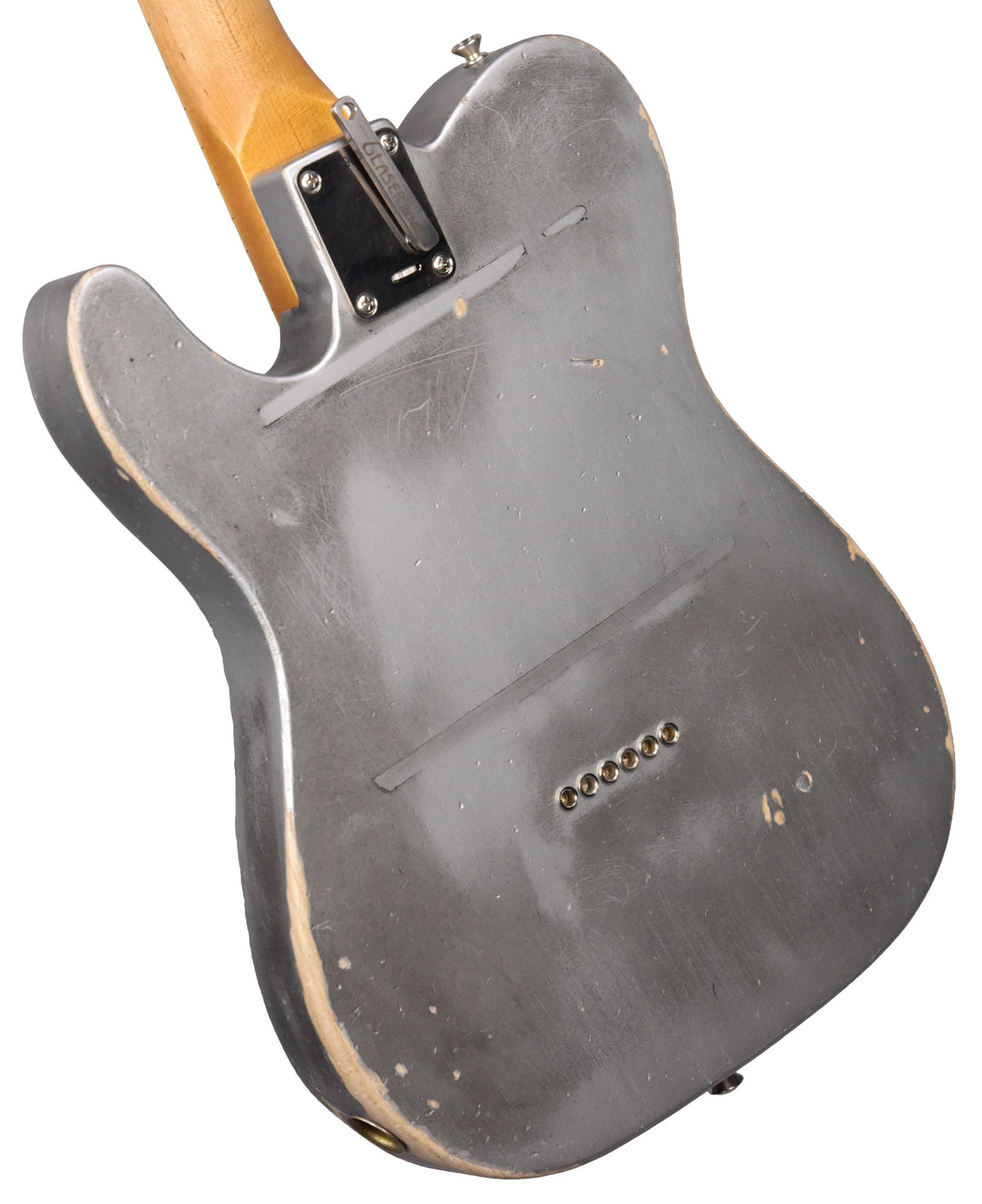 Fender Custom Shop Masterbuilt Brent Mason Telecaster by Kyle McMillan in Flat Silver Satin 5903