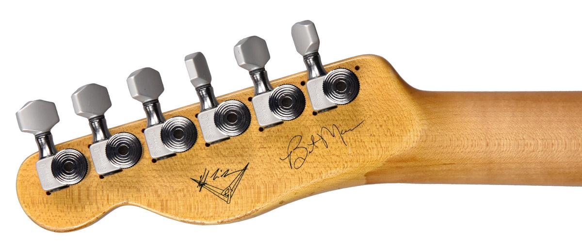 Fender Custom Shop Masterbuilt Brent Mason Telecaster by Kyle McMillan in Flat Silver Satin 5903