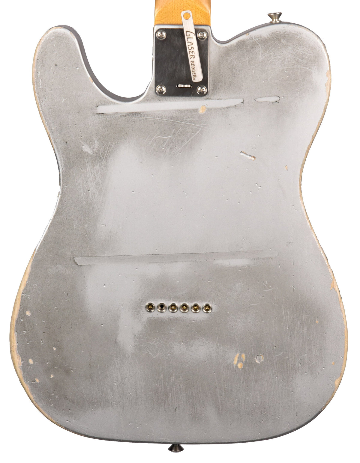Fender Custom Shop Masterbuilt Brent Mason Telecaster by Kyle McMillan in Flat Silver Satin 5903
