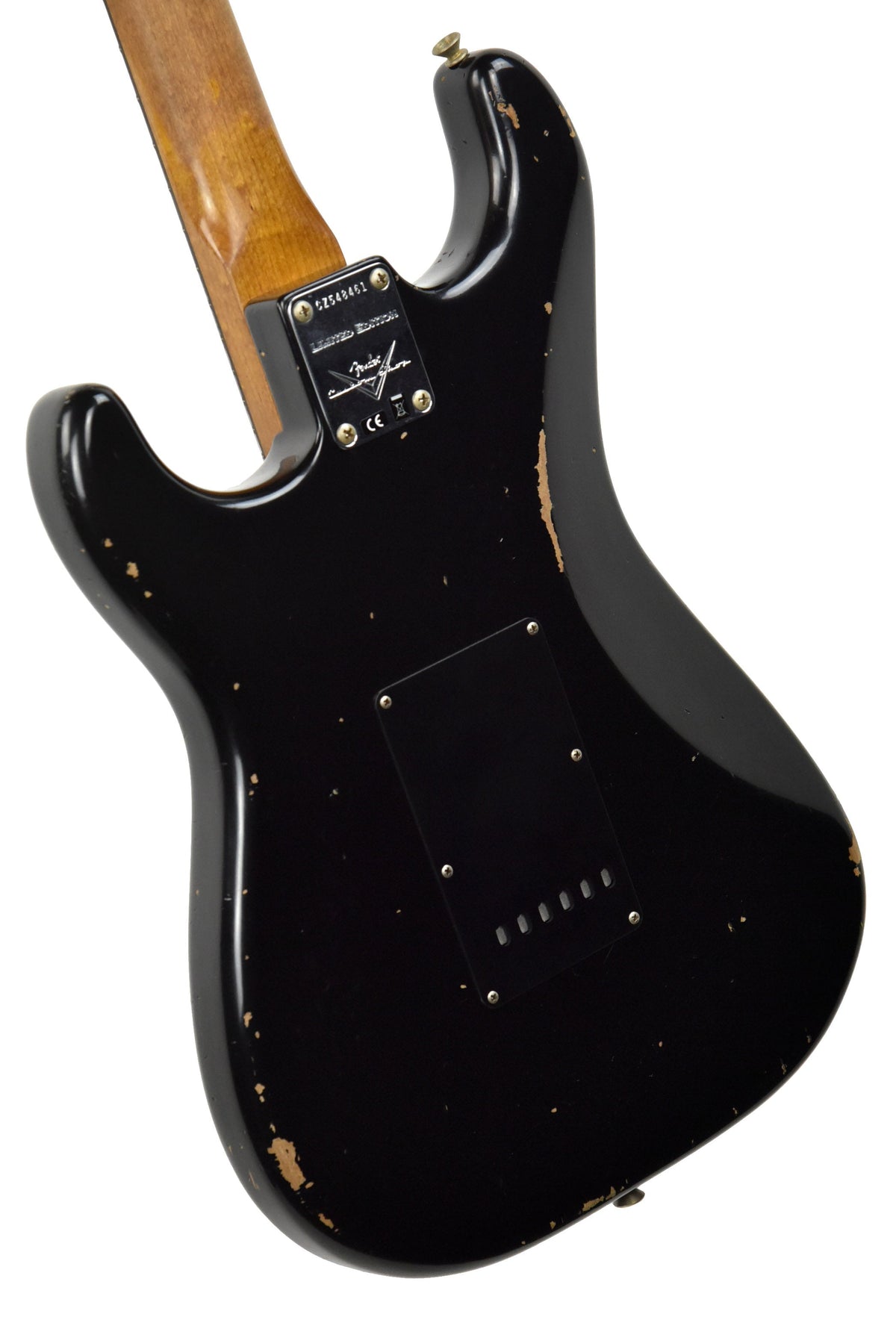 Fender Custom Shop Limited Edition Roasted Poblano Stratocaster Relic in Black CZ548461