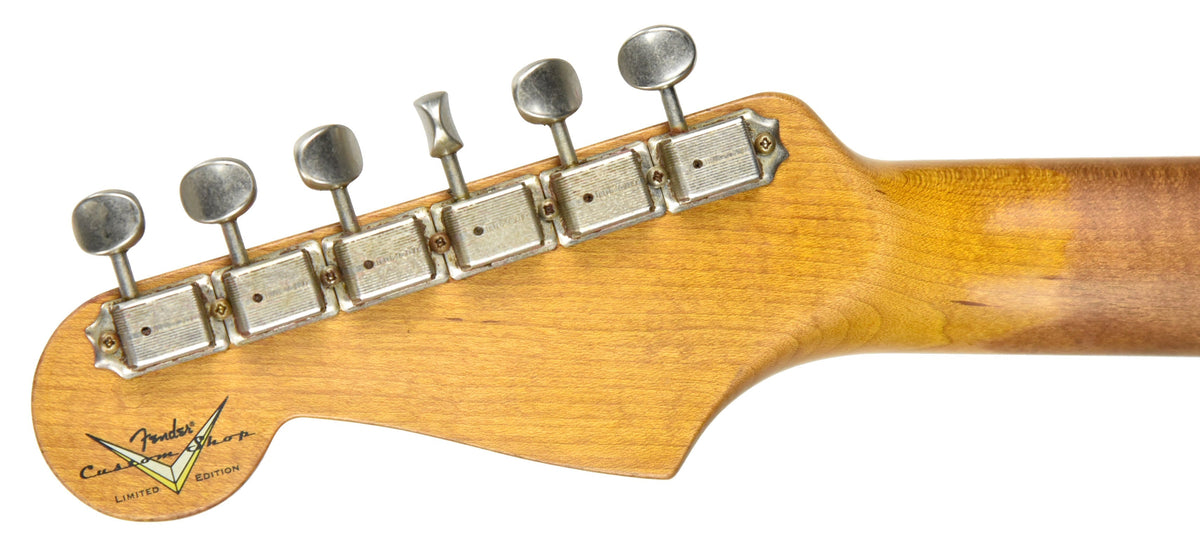 Fender Custom Shop Limited Edition Roasted Poblano Stratocaster Relic in Black CZ548461