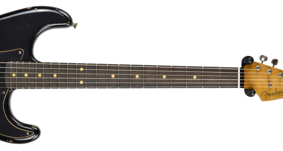 Fender Custom Shop Limited Edition Roasted Poblano Stratocaster Relic in Black CZ548461
