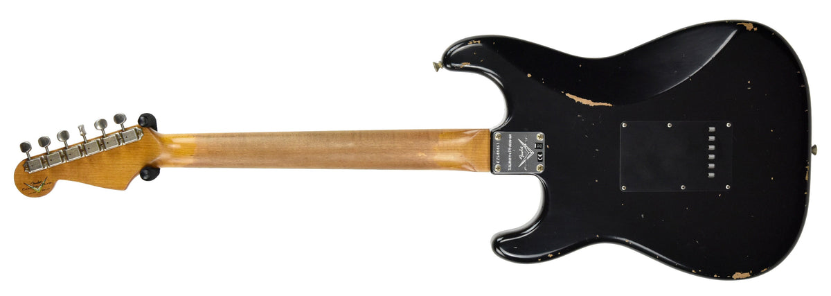 Fender Custom Shop Limited Edition Roasted Poblano Stratocaster Relic in Black CZ548461