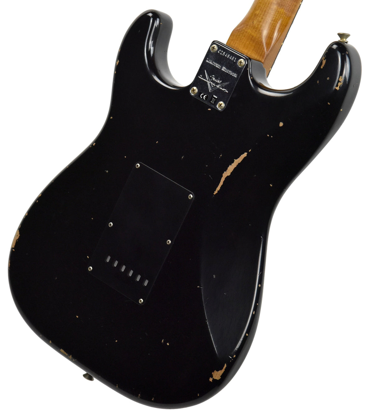 Fender Custom Shop Limited Edition Roasted Poblano Stratocaster Relic in Black CZ548461