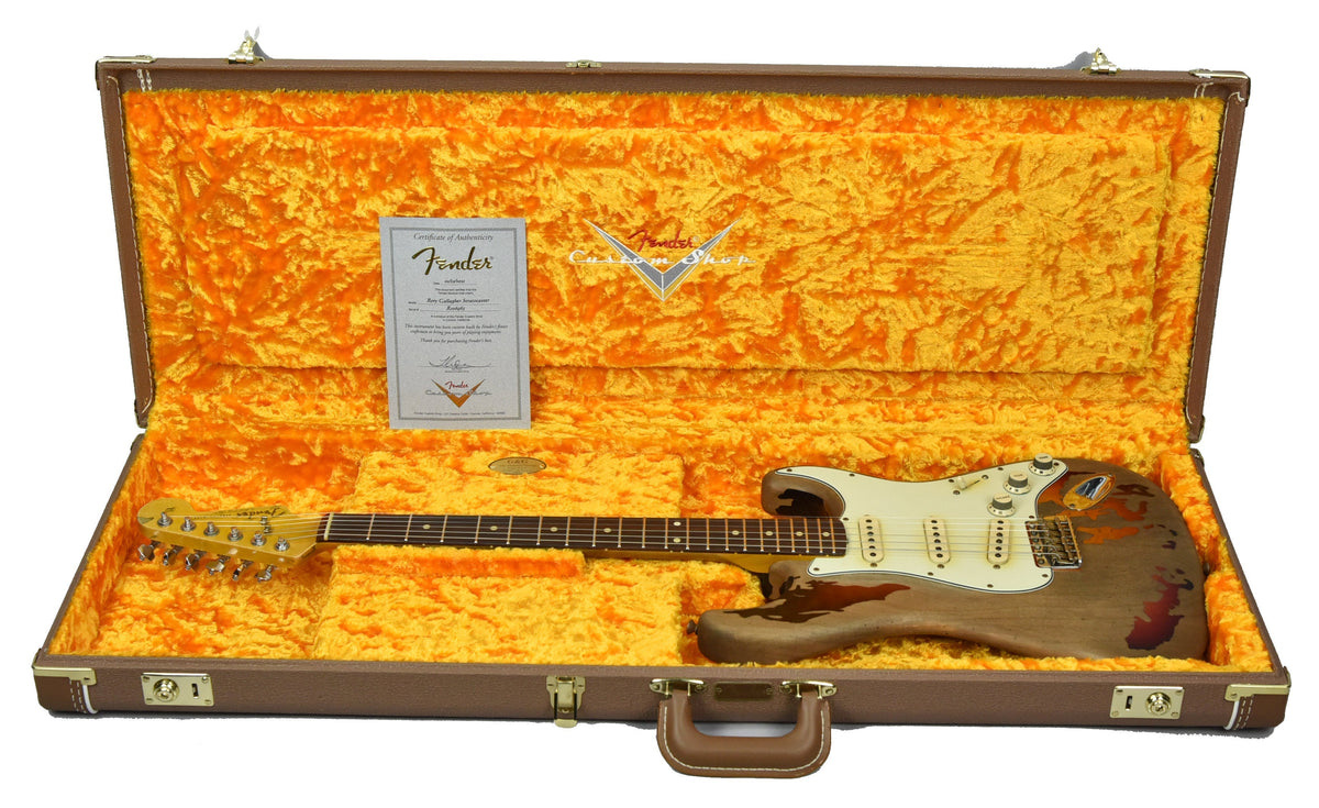 Fender Custom Shop Rory Gallagher Stratocaster in Three Tone Sunburst R106965