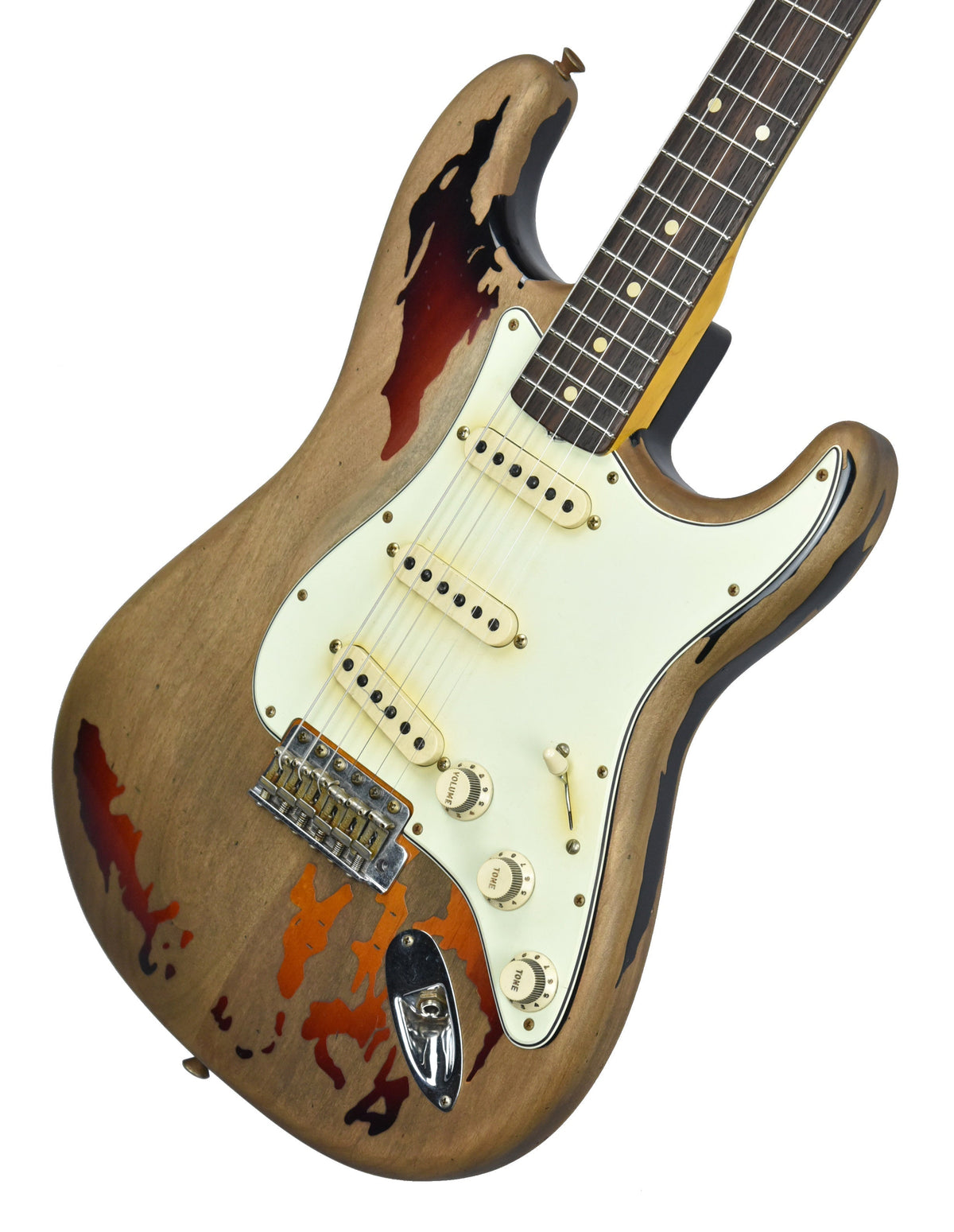 Fender Custom Shop Rory Gallagher Stratocaster in Three Tone Sunburst R106965