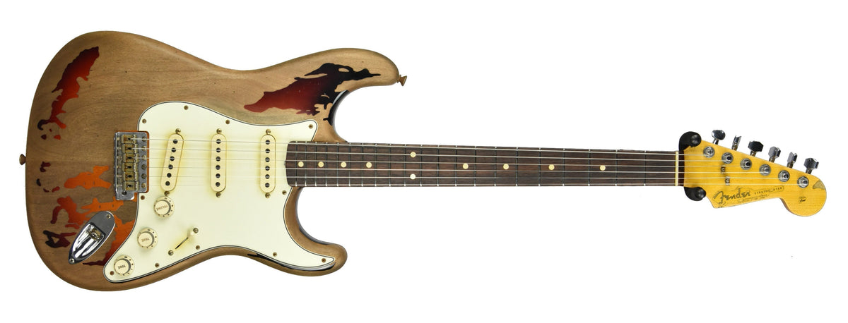 Fender Custom Shop Rory Gallagher Stratocaster in Three Tone Sunburst R106965