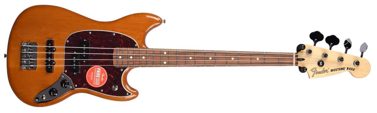 Fender Player Mustang Bass PJ in Aged Natural MX20154164