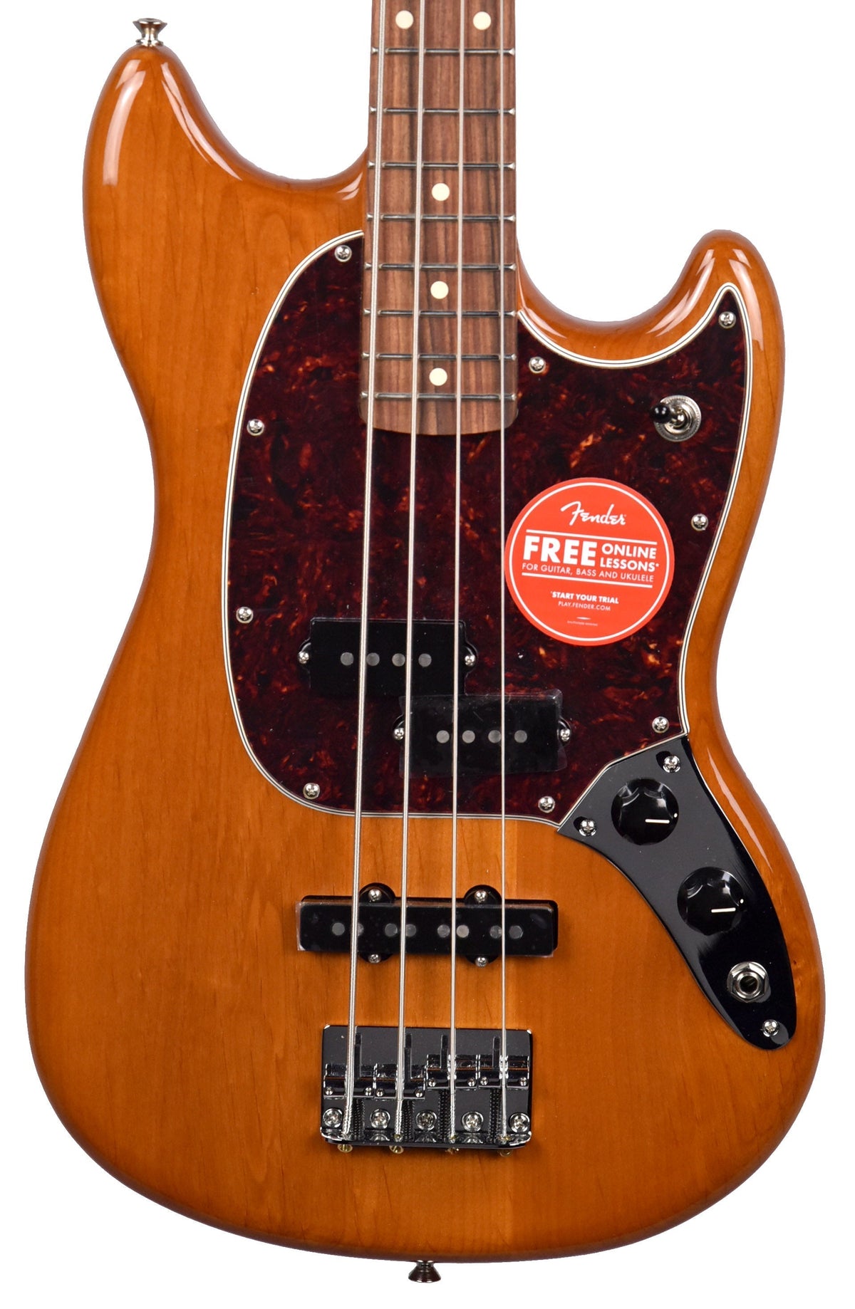 Fender Player Mustang Bass PJ in Aged Natural MX20154164
