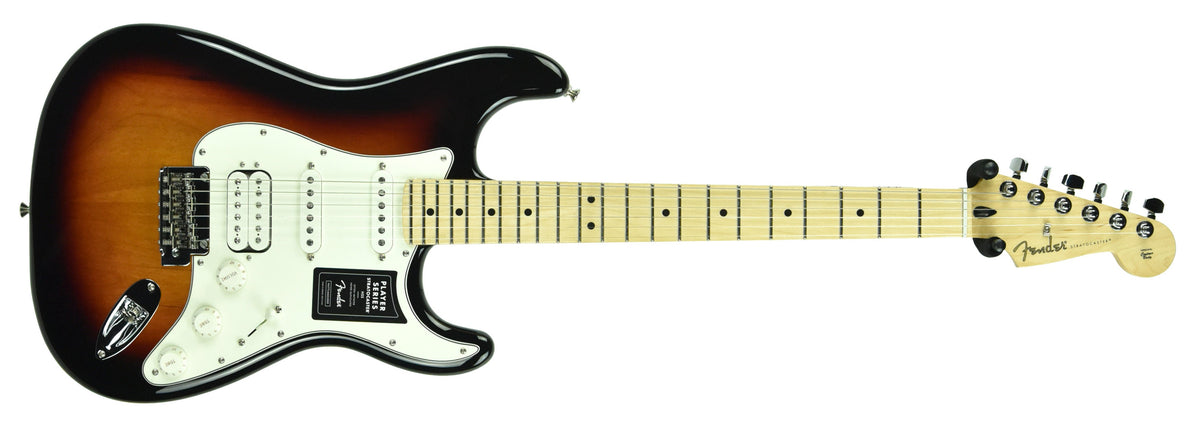 Fender Player Stratocaster HSS in 3 Color Sunburst MX20004893