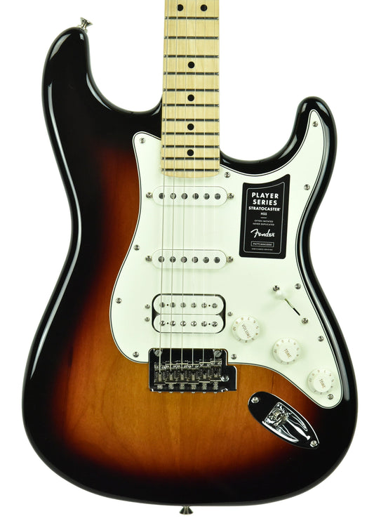 Fender Player Stratocaster HSS in 3 Color Sunburst MX20004893