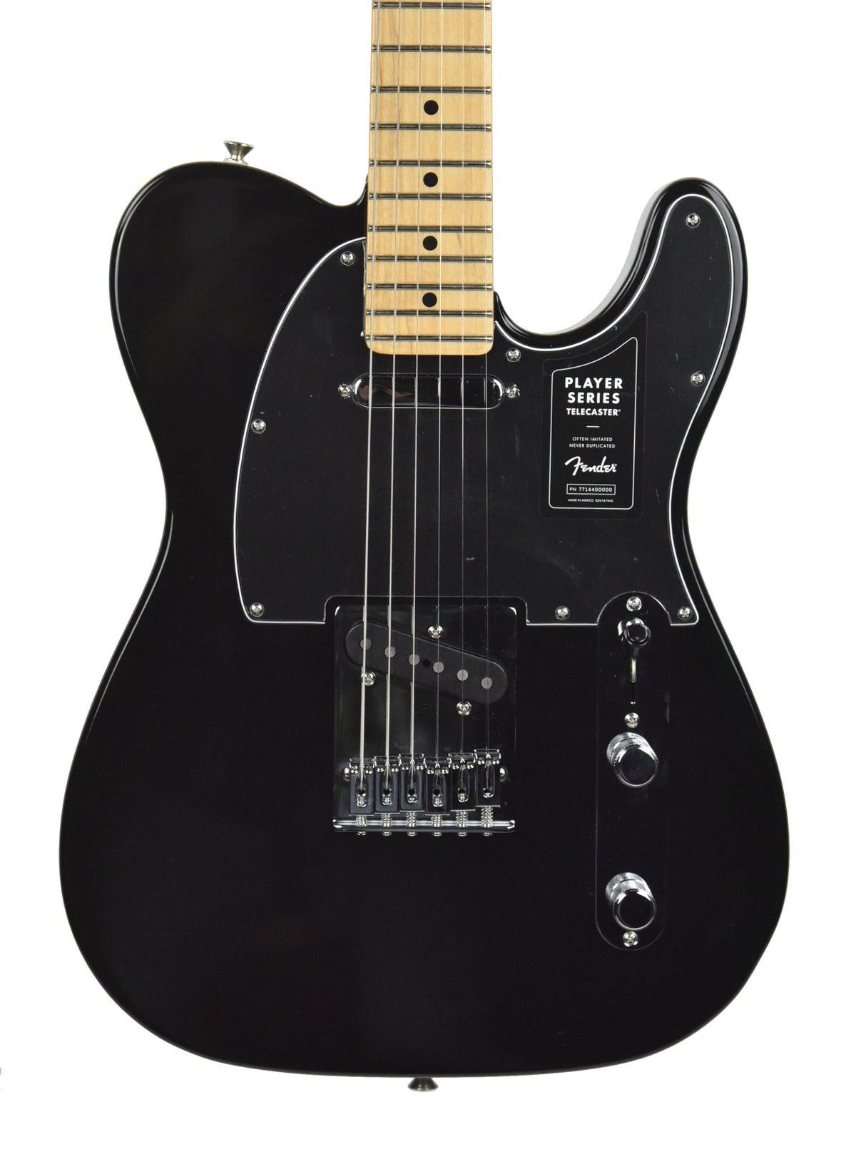 Fender Player Telecaster Electric Guitar in Black MX20033053