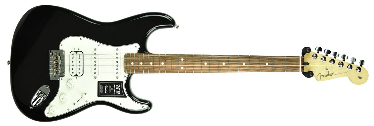 Fender Player Stratocaster HSS Electric Guitar in Black MX20031406