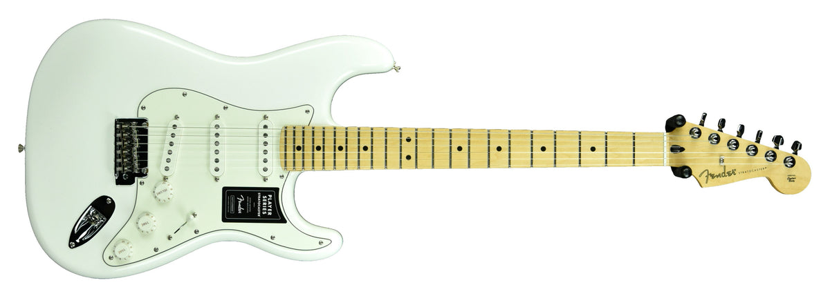 Fender Player Stratocaster Electric Guitar in Polar White MX19137874