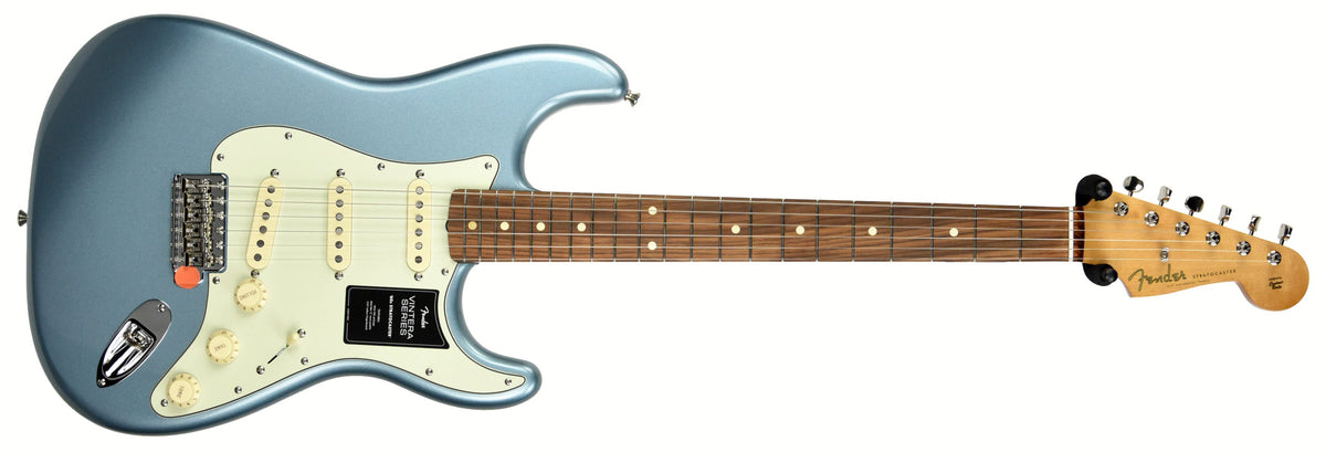 Fender Vintera 60s Stratocaster Electric Guitar in Ice Blue Metallic MX20151069