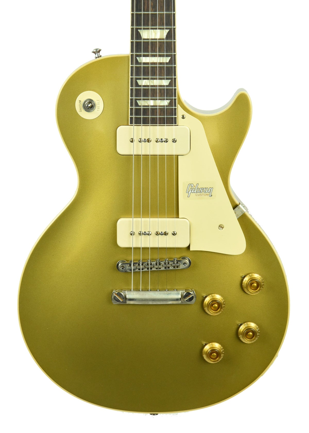 Gibson Custom 1956 Les Paul Gold Top Reissue VOS in Double Gold 69216