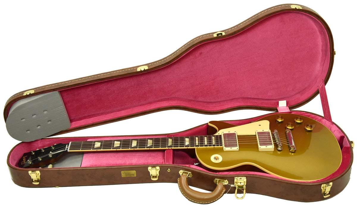 Gibson Custom 1957 Les Paul Gold Top Dark Back in Double Gold 70684
