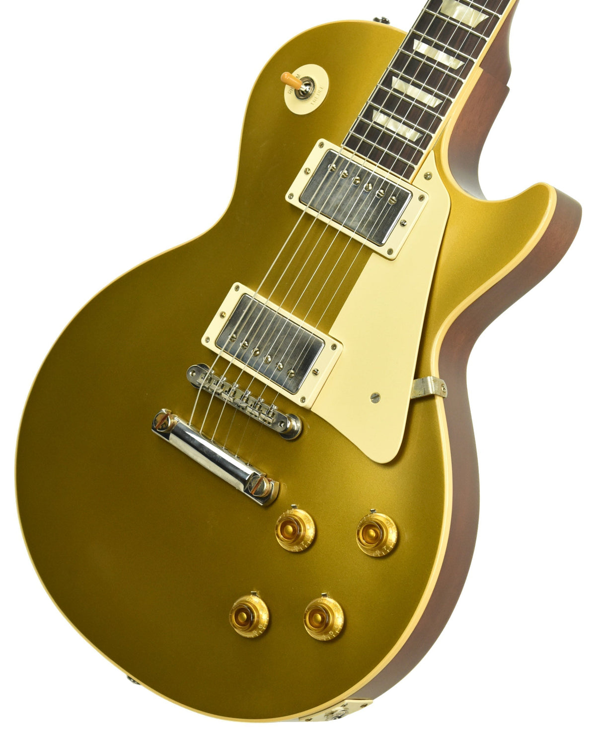 Gibson Custom 1957 Les Paul Gold Top Dark Back in Double Gold 70684