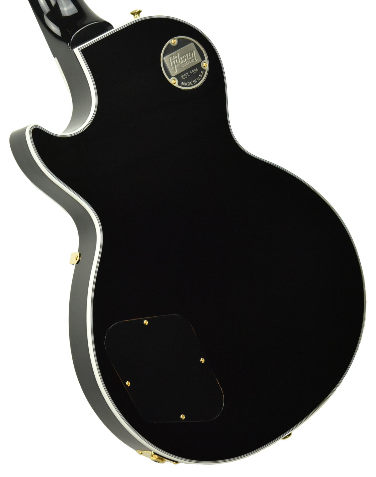 Gibson Custom Les Paul Custom with Ebony Fingerboard in Ebony CS000606